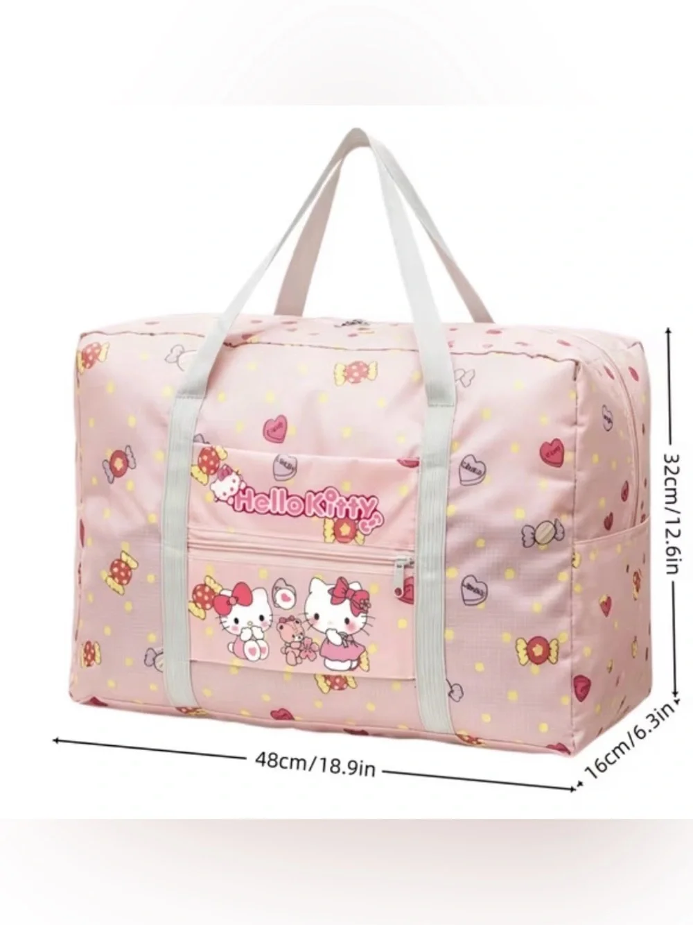 🩷🩷Sanrio MYSTERY BUNDLE w/ Hello Kitty Cherry Zippered Duffle Bag - Picture 10 of 12